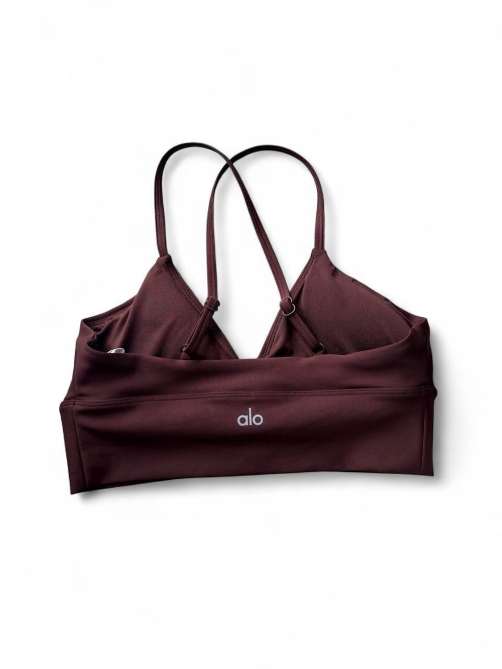 Alo Yoga Airlift Sports Bra Brown – Size Medium